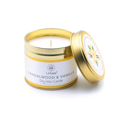 Soy candle - Sandalwood & Vanilla - 200ml