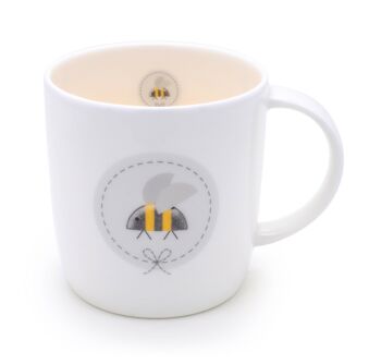 Mug Abeille 380ml - 'Classique' - Logo Urbee 1