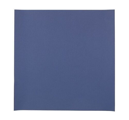 Papier uni Mahé 2 – 1 feuille 30,5x30,5 – Bleu Indigo