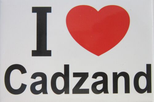 Fridge Magnet I Love Cadzand