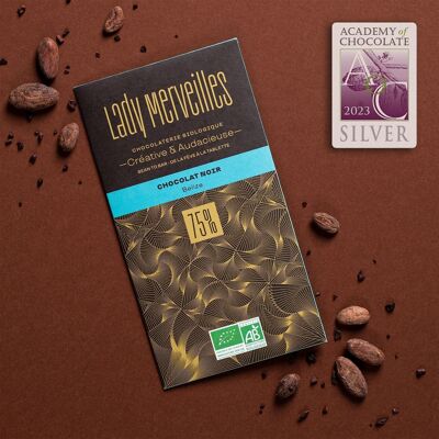 Chocolate negro 75% cacao BELICE Bean to Bar