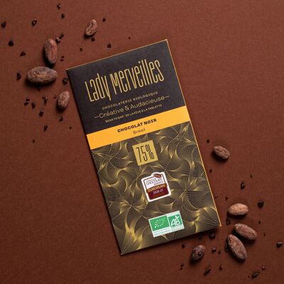 Dark chocolate 75% cocoa BRAZIL Bean to bar