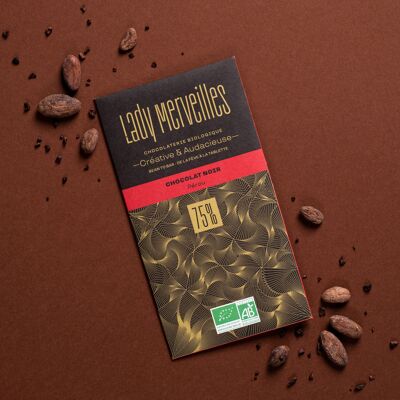 Chocolat noir 75% de cacao PEROU Bean to bar
