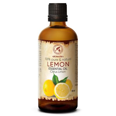 Lemon essential oil 100 ml
