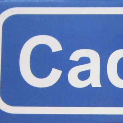 Fridge Magnet Town sign Cadzand