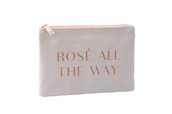 Sac gris 'Rose All The Way' 1