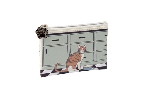Paws For Thought Tabby Cat Coin Purse