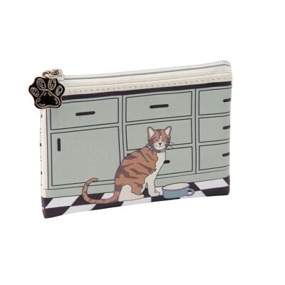 Paws For Thought Tabby Cat Coin Purse
