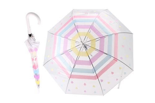W&R Striped Umbrella