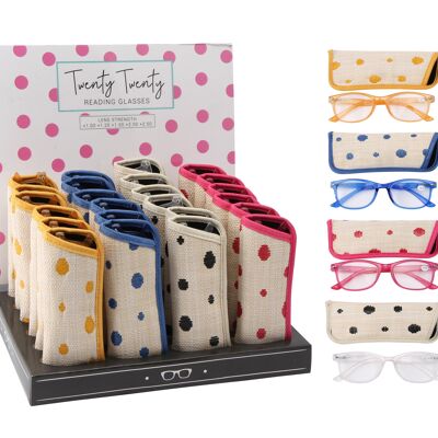 Twenty Twenty Polka Dot Glasses