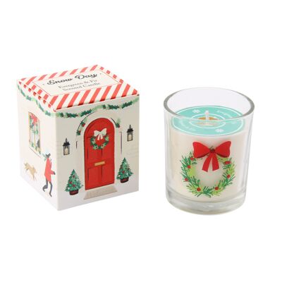 Joy to the World Boxed Candle