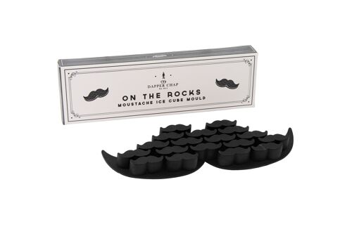 Dapper Chap 'On The Rocks' Moustache Ice Mould