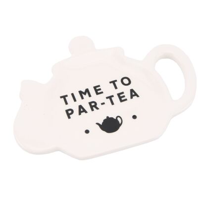 Loft 'Time To Par-Tea' Ceramic Tea Bag Holder