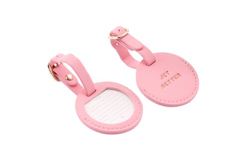 W&R 'Jet Setter' Candy Pink Luggage Tag