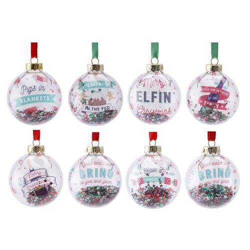 Stock Only - GB03344 - JTTW Glass Baubles