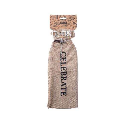 Loft 'Celebrate' Bag and Bottle Opener Gift Set