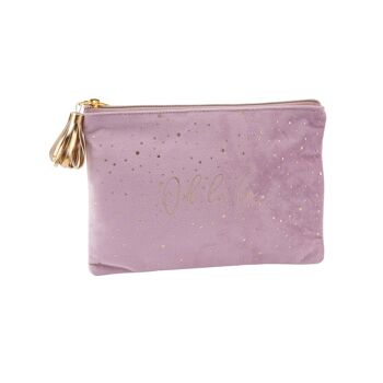 Trousse de beauté mauve Voila 'Ooh La La' 1