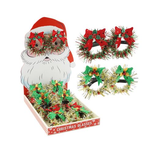 48 Piece Tinsel Christmas Glasses Deal
