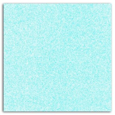 Carta adesiva glitterata - 1 foglio 30,5x30,5 - Blu Pastello