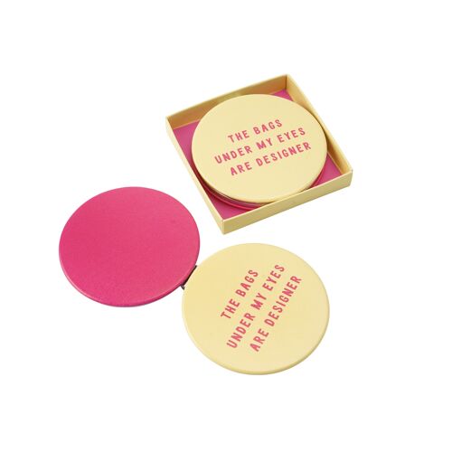 MTE 'The Bags Under my Eyes...' Compact Mirror
