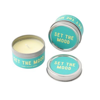My Thoughts Exactly 'Set the Mood' Tin Candle