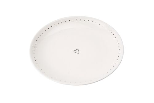 Send With Love Ceramic Round Dish