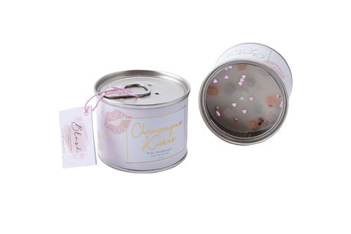 Blush 'Champagne Kisses' Pink Champagne Candle