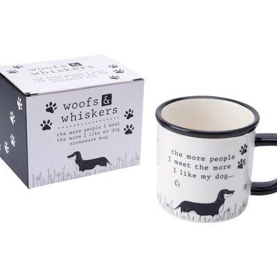 W&W 'The More People I Meet...' Stoneware Mug