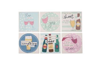 Stock uniquement - GB04565 - Sous-verres Happy Hour