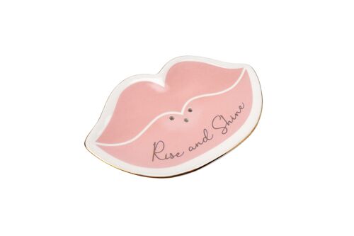 Blush 'Rise and Shine' Lip Shaped Soap Dish