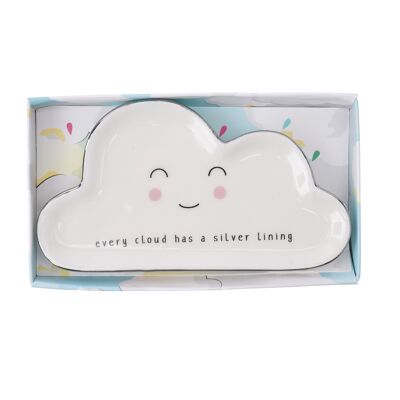 Come Rain Or Shine Cloud Trinket Dishes