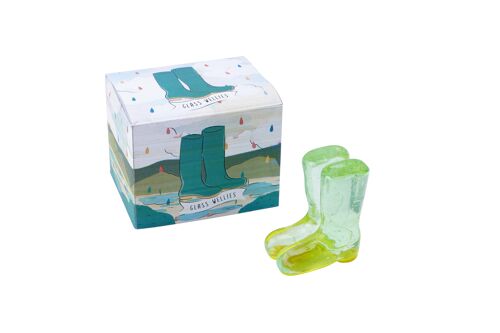 Come Rain Or Shine Glass Wellies