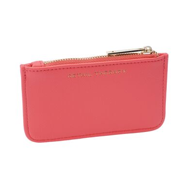 W&R 'Retail Therapy' Coral Purse