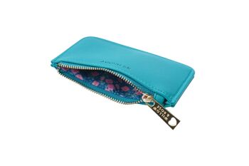 Porte-monnaie turquoise 'Be Happy' de W&R 2