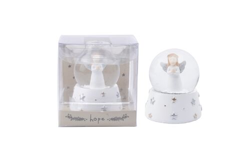 Send With Love Angel Snow Globe - Hope