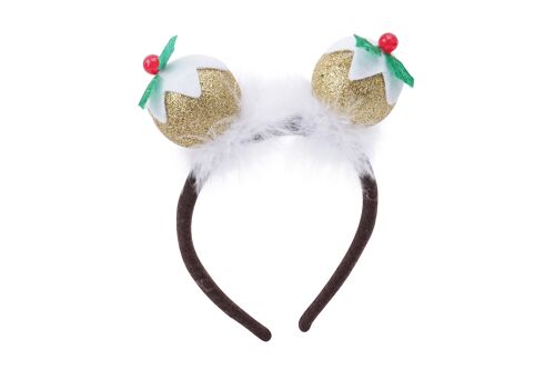 Christmas Pudding Novelty Headband