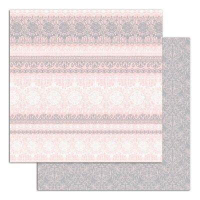 1 sheet of printed paper 30.5x30.5cm Lace 3