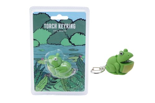 Eureka Torch Keyring - Frog