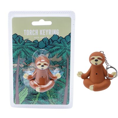 Eureka Torch Keyring - Sloth