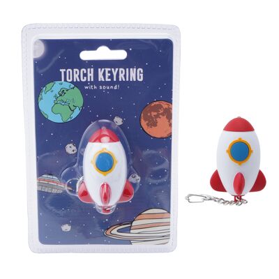 Eureka Torch Keyring - Rocket