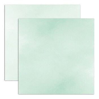 1 feuille de papier à l'unité 30,5x30,5cm Aquarelle Vert