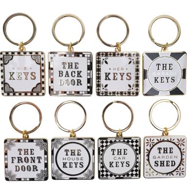 Stock Only - GB05365 - Palazzo Keyrings