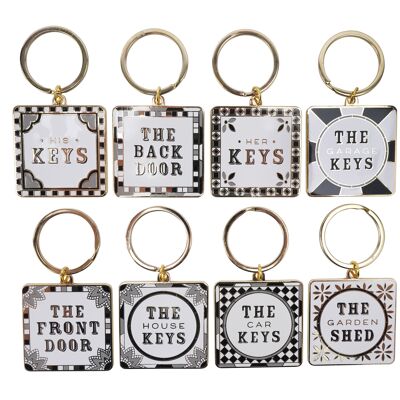 Stock Only - GB05365 - Palazzo Keyrings
