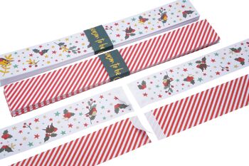 Christmas Deck The Halls Lot de 100 chaînes en papier 3