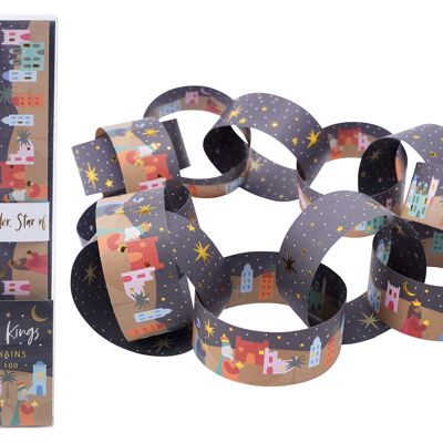Christmas We Three Kings Pack of 100 Paper Chains