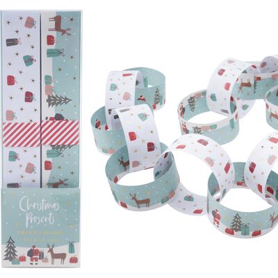 Christmas Presents Pack of 100 Paper Chains