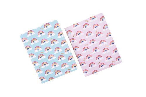 Chasing Rainbows Set of 2 A6 Notebooks