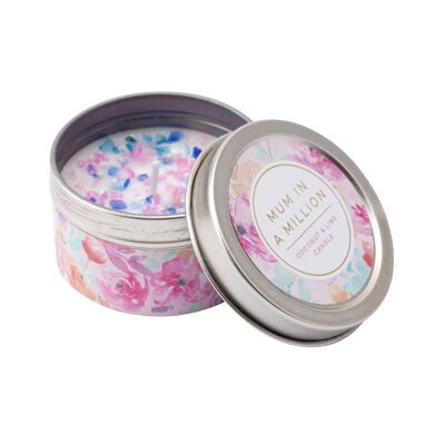 With Love 'Mum In A Million' Coconut & Lime Candle