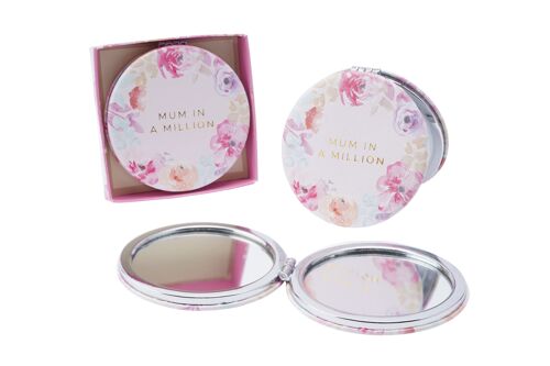 With Love 'Mum In A Million' Compact Mirror