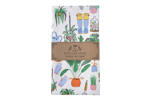 The Potting Shed Cotton Tea Towel